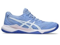 Asics Femme Gel-Tactic 12 Sneaker, Blanc Saphir Clair, 44 EU