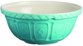 Mason Cash Turquoise Green Ceramic Chip Resistant 26cm Mixing Bowl 2.7L 2001.943