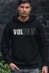 Hybris Volbeat Logo Hoodie (Black,XXL)