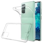 Protective Case For Samsung Galaxy S20 FE Phone Bag Slim Silicone Cover Clear