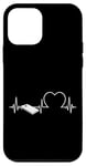 iPhone 12 mini Cornhole Team Bean Bag Player Champ Heartbeat Case