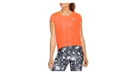 Asics future tokyo ventilate ss top tee 2012b189 600  femme  orange  t shirty