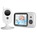 3.2 In LCD 2.4G Wireless Baby Video Monitor 2 Way Audio Night Vis-ion Securi Hot