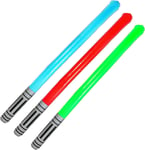 12 x Bulk Buy Offers Inflatable 90cm Lightsaber Light Saber Toy Colour May Vary