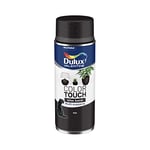 Dulux Valentine Peinture Intérieure et Extérieure Aérosol Color Touch Effet - Noir Effet Sablé - 400ml