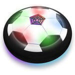 Toyk Boy Toys - LED Hover Soccer Ball - Air Power Training Ball Playing Football Game - Fotboll (Vit)