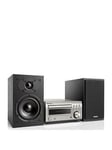 Denon D-M41 Dab Mini Hifi System With Cd, Bluetooth And Fm/Dab+ Tuner - Silver