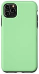 Coque pour iPhone 11 Pro Max Vert pastel rétro