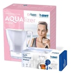 BWT Soft Penguin Electronic Water Filter Jug + Pack of 6 Soft Filters for Water Jug