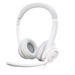 5099206107304 Logitech Headset H390 USB grey-white retail Logitech