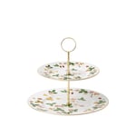 Wedgwood - Wild Strawberry Two Tier Cake Stand - Kak- och tårtfat