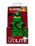 Ninjago Lego Ninjago,Torch With Led Light, Lloyd 300% Grön