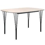 Nordic Furniture Group Jar matbord ek vitpigmenterad 140x80 cm