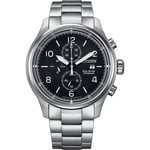 Herrklocka Citizen SUPER TITANIO 0810 ECO DRIVE Vit Svart Silvrig (Ø 44 mm)