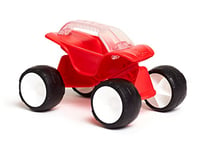 Hape Buggy Rouge Enfant Jouet - dès 12 mois - Pour Plage, Bac à Sable, Terrain de Jeu - Coordination œil-main, Capacités Cognitives, Motricité - Plastique Durable Robuste & Facile Pour Petites Mains