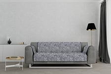 Italian Bed Linen “ Glamour” Anti-Slip Sofa Cover, Dark Blue, 3 Places