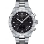 Tissot PR 100 Sport Gent Chronograph 44mm Quartz Steel Watch