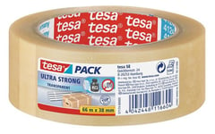 Tesa Ultra Strong 57174-00000-02 Pakkebånd Tesapack® Transparent (L X B) 66 M X 38 Mm 1 Stk