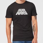 Star Wars: The Rise Of Skywalker IW Trooper Filled Logo Men's T-Shirt - Black - 3XL