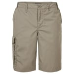 Craghoppers Mens Expert Kiwi Cargo Shorts (Pebble) - Grey - Size 42 Regular