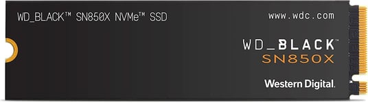 WD Black SN850X NVMe SSD 2 TB (black, PCIe 4.0 x4, NVMe, M.2 2280)