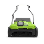 Mossrivare/Vertikalskärare Greenworks G40DT35 40V utan Batteri