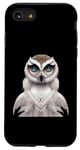 Coque pour iPhone SE (2020) / 7 / 8 Anthropomorphe Noble Blanche Neige un Hibou Cristal-Prêtresse