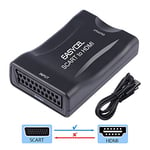 Scart to HDMI Adaptor, EASYCEL Scart to HDMI Converter, Scart to HDMI Lead, to