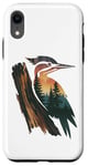 Coque pour iPhone XR Pic vert, chasse, randonnée, camping, forêt, hommes et femmes