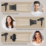 Jooayou 3000W Professional Hair Dryer, Ionic Hairdryer for Women Men, Fast Blow