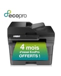 Brother MFC-L2860DWE - Imprimante multifonction laser 4-en-1 monochrome A4 compacte et réseau Ethernet 6 mois d'abonnement Eco