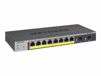 NETGEAR Pro GS110TPv3 - Smart Managed Switch - 8 Ports - PoE+ (55 W)