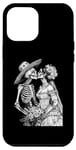 Coque pour iPhone 12 Pro Max Tees graphiques squelette pour mariage avec inscription « Dead Bride and Groom Kiss »