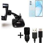 Car holder windshield dashboard for Oppo A20 charger Cell phone mount bracket