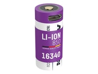 Ansmann 1300-0015, Laddningsbart Batteri, Litium-Ion (Li-Ion), 3,6 V, 1 Styck, 850 Mah, 3,06 Wh