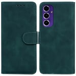 SATURCASE Coque pour Samsung Galaxy A16, Toucher Confortable PU Cuir Magnétique Flip Portefeuille Support Porte-carte Protecteur Housse Étui pour Samsung Galaxy A16 (FG-Vert)