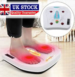 Foot Leg Vibration Blood Circulation Booster Feet Massager with Heated 9 Modes