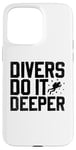 Coque pour iPhone 15 Pro Max Les plongeurs le font plus profondément sous l'eau Diver Scuba