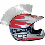 Mohawk pc racing - Till hjälm vit helmet