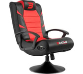 BRAZEN Pride 2.1 Wireless Bluetooth Gaming Chair - Black & Red, Black,Red