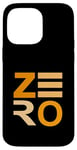 Coque pour iPhone 14 Pro Max Orange Zeroed In! Graphique couleur orange