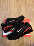 Nike Shox TL Black University Red CN0151-003 UK 8 EU 42.5