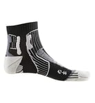 X-Socks Marathon Energy Chaussette Mixte Adulte, Noir (Black/Anthracite Print), FR : S (Taille Fabricant : 35-38)