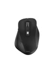 Deltaco Office ergonomic mouse silent clicks wir - Mus - Optisk - 6 - Svart