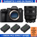 Sony A9 III + FE 20-70mm f/4 G + 3 Sony NP-FZ100 + Ebook '20 Techniques pour Réussir vos Photos' - Appareil Photo Professionnel