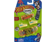 Hot Wheels Skateboard + Skor + Bil Hng59