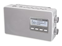 Panasonic-Rf-D10eg - Bærbar Dab-Radio - 2 Watt - Hvit