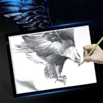 Tablette Lumineuse - A3 LED Pad Pour Dessiner - Noir - Rechargeable USB