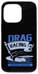 Coque pour iPhone 13 Pro Des courses de dragsters que vous ne comprendriez pas Car Funny Mechanic