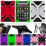 Shockproof Silicone Stand Cover Case For Amazon Kindle Fire 7 Hd7 Hd8 Hd10 Tab